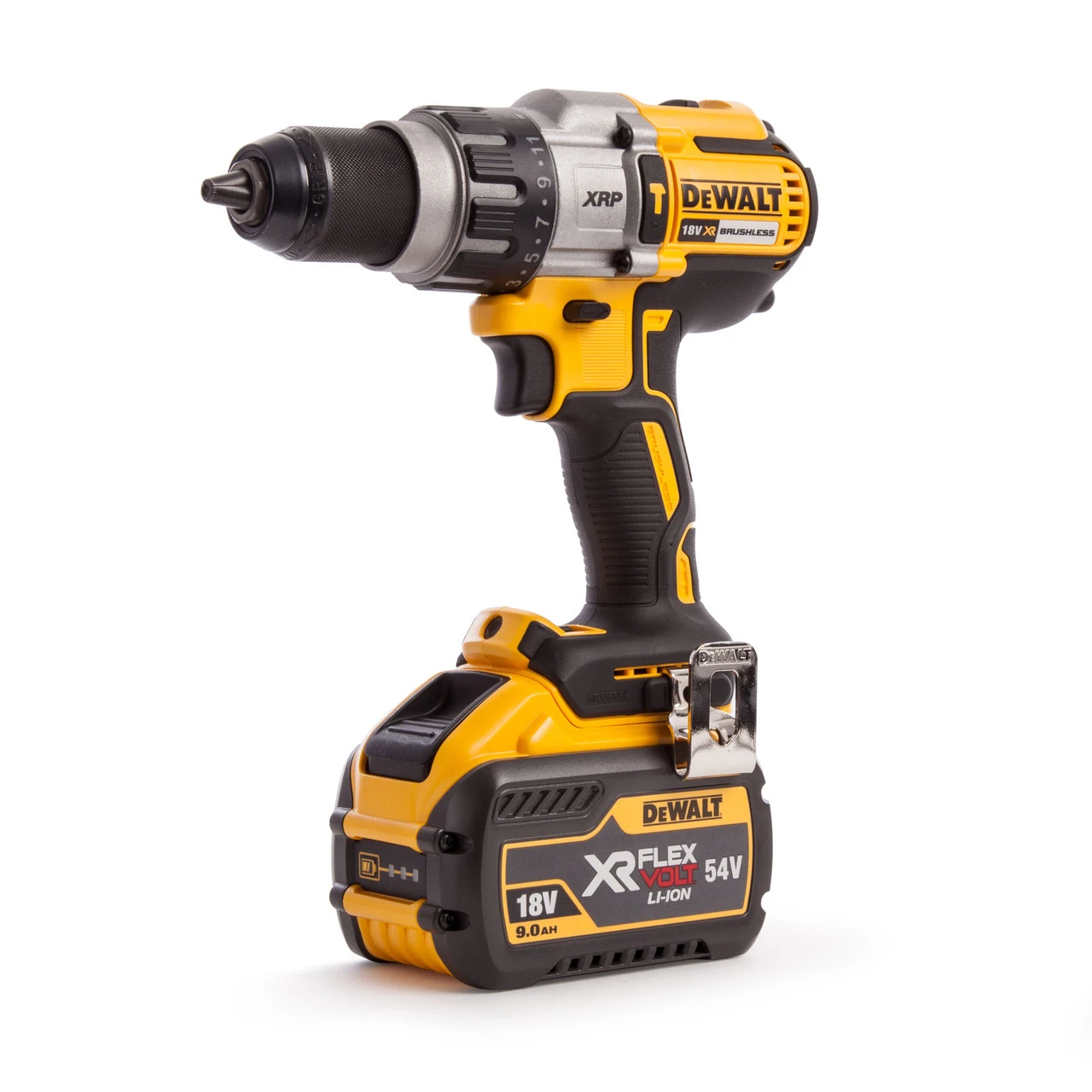 Dewalt DCD996X1 18V XR Brushless Combi Drill (1 X 9.0Ah FlexVolt Battery) In TStak Case 6 Dewalt DCD996X1 18V XR Brushless Combi Drill (1 X 9.0Ah FlexVolt Battery) In TStak Case - Image 4