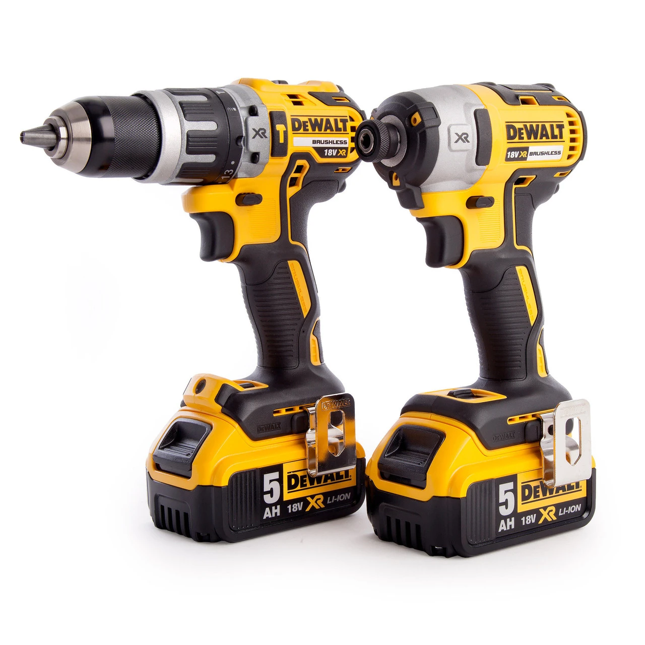 Dewalt DCK266P2T 18V XR Combi Drill & Impact Driver Twin Pack (2 X 5.0Ah Batteries) In TSTAK Box 4 Dewalt DCK266P2T 18V XR Combi Drill & Impact Driver Twin Pack (2 X 5.0Ah Batteries) In TSTAK Box - Image 2