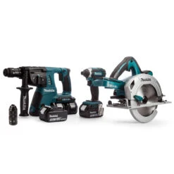 Makita DLX3049PTJ 18/36V 3 Piece Cordless Kit (4 X 5.0Ah Batteries)