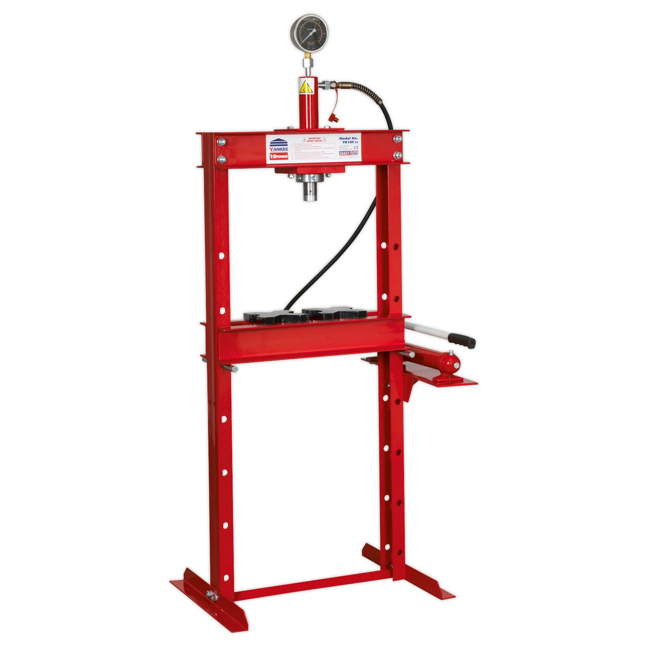 Sealey YK10F Floor Type Hydraulic Press 10 Tonne 2 Sealey YK10F Floor Type Hydraulic Press 10 Tonne