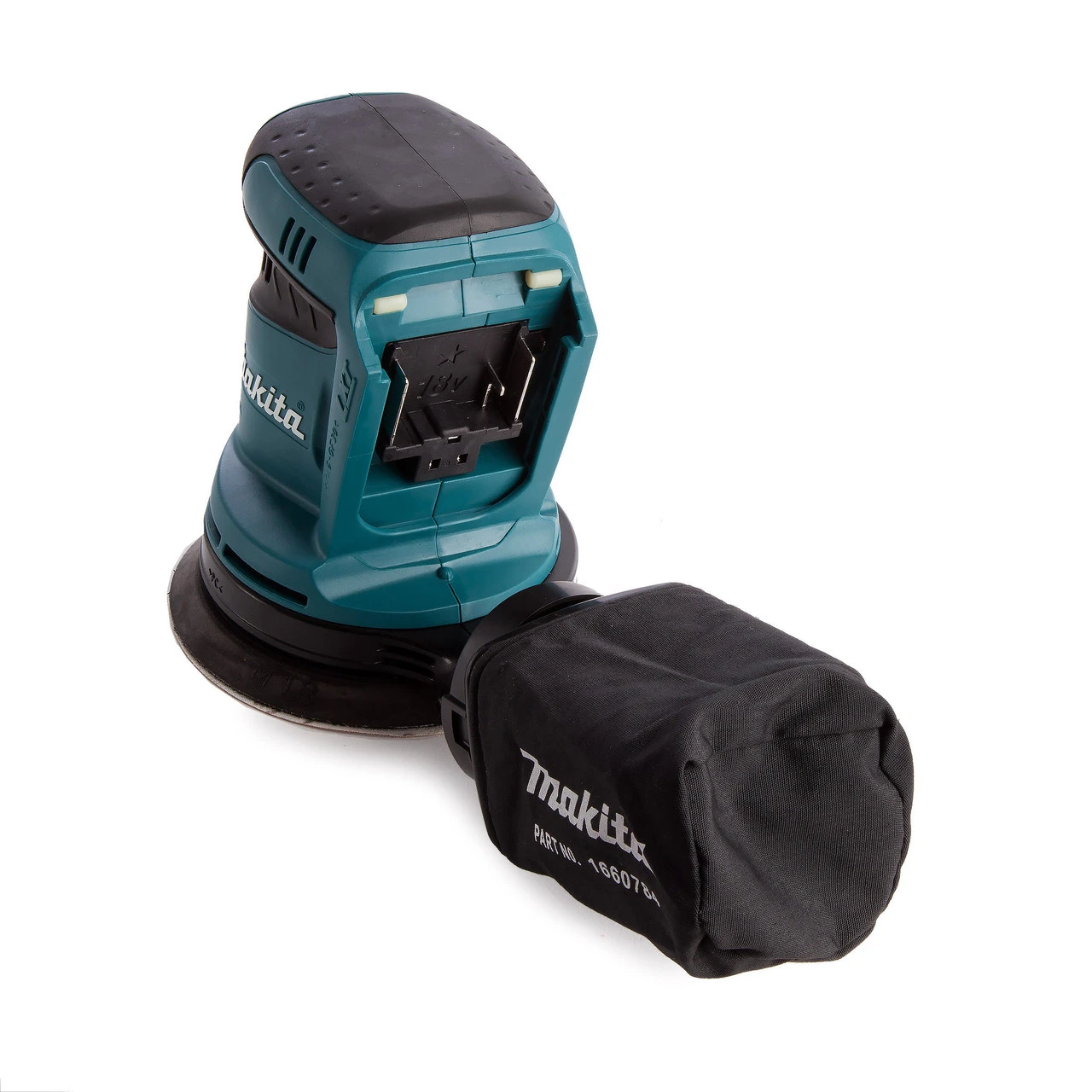 Makita DBO180Z 18V LXT 5 Inch/125mm Random Orbital Sander (Body Only) 5 Makita DBO180Z 18V LXT 5 Inch/125mm Random Orbital Sander (Body Only) - Image 3