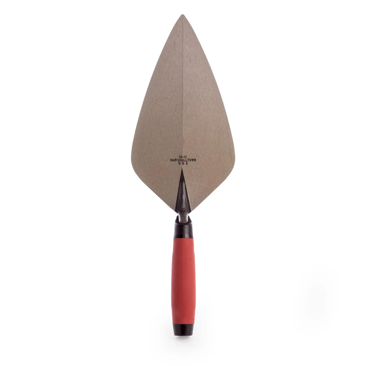 Marshalltown M3411D 11 Inch Wide London Pattern Brick Trowel Durasoft Handle 4 Marshalltown M3411D 11 Inch Wide London Pattern Brick Trowel Durasoft Handle - Image 2