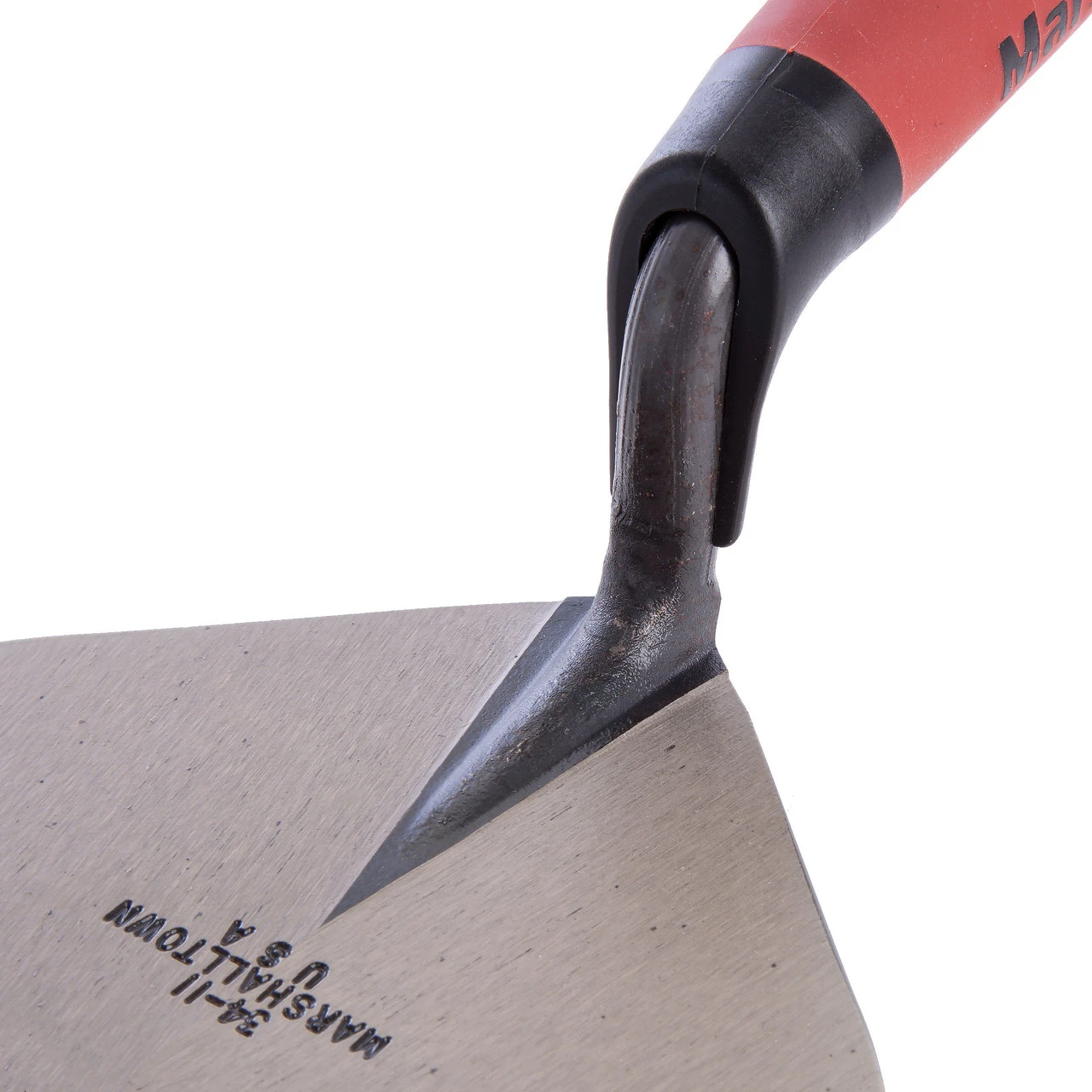 Marshalltown M3411D 11 Inch Wide London Pattern Brick Trowel Durasoft Handle 6 Marshalltown M3411D 11 Inch Wide London Pattern Brick Trowel Durasoft Handle - Image 4