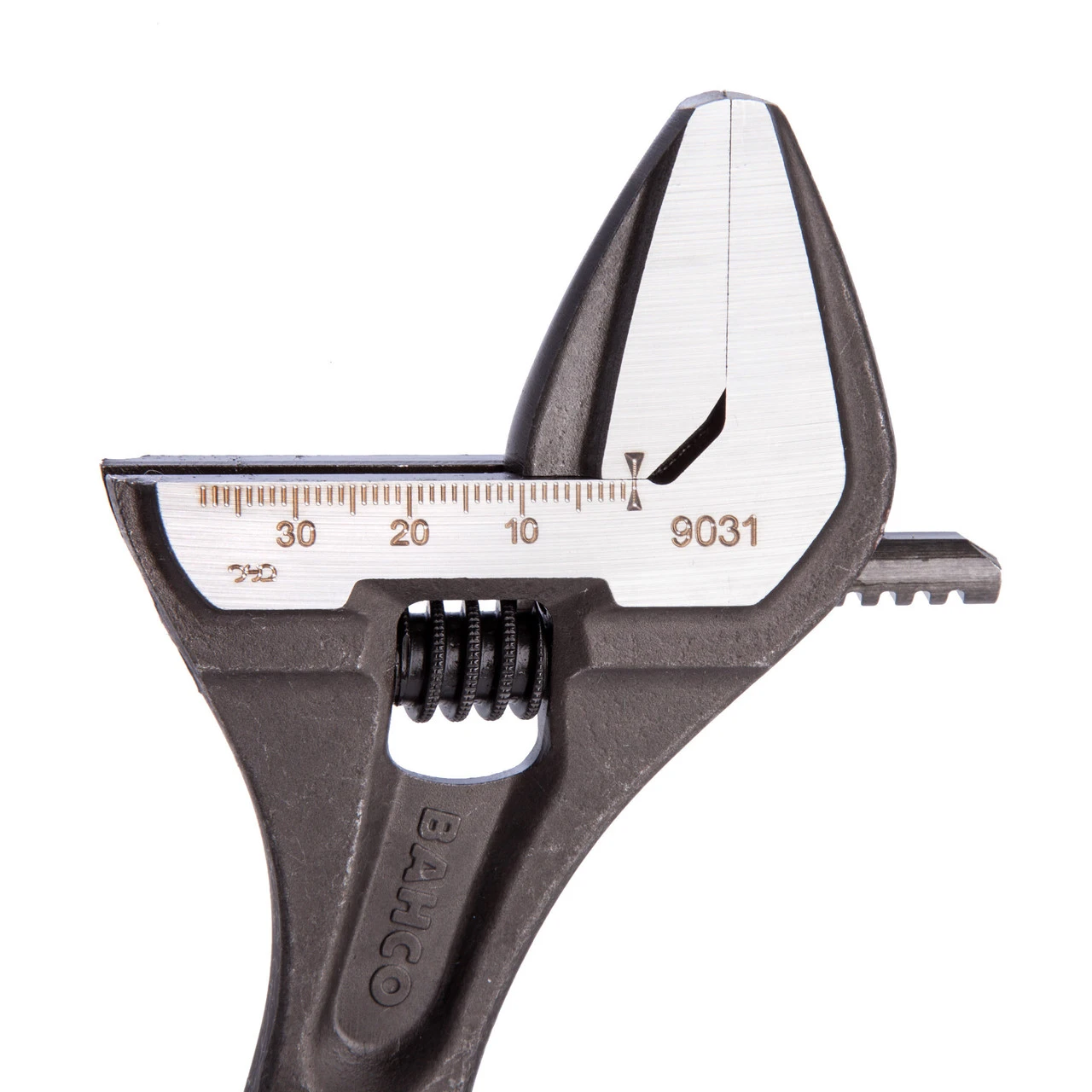 Bahco 9031 Adjustable Wrench 8in / 200mm - 38mm Extra Wide Jaw Capacity 5 Bahco 9031 Adjustable Wrench 8in / 200mm - 38mm Extra Wide Jaw Capacity - Image 3