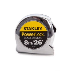 Stanley 0-33-526 Powerlock Metric/Imperial Tape Measure With Blade Armor 8m -Home Tools Store 5b029c0cc3a6660178c9c89c 47960.1583489186