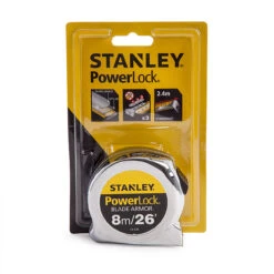 Stanley 0-33-526 Powerlock Metric/Imperial Tape Measure With Blade Armor 8m -Home Tools Store 5b029c0cc3a6660178c9c89d 82053.1583489186