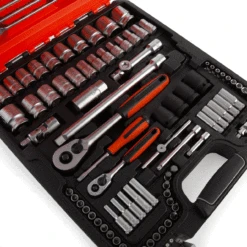 Bahco S106 Socket Set With Combination Spanner 1/4in And 1/2in Square Drive (106 Piece) -Home Tools Store file input 1588768892643 28357.1588768898