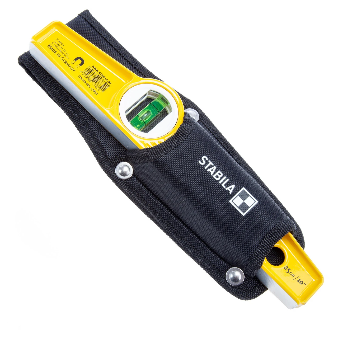 Stabila Type 81 S REM Torpedo Level & Holster 250mm 3 Stabila Type 81 S REM Torpedo Level & Holster 250mm