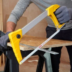 Stanley 1-20-110 Dynagrip Heavy Duty Hacksaw 305mm (12") -Home Tools Store file input 1604308111617 71329.1604308113