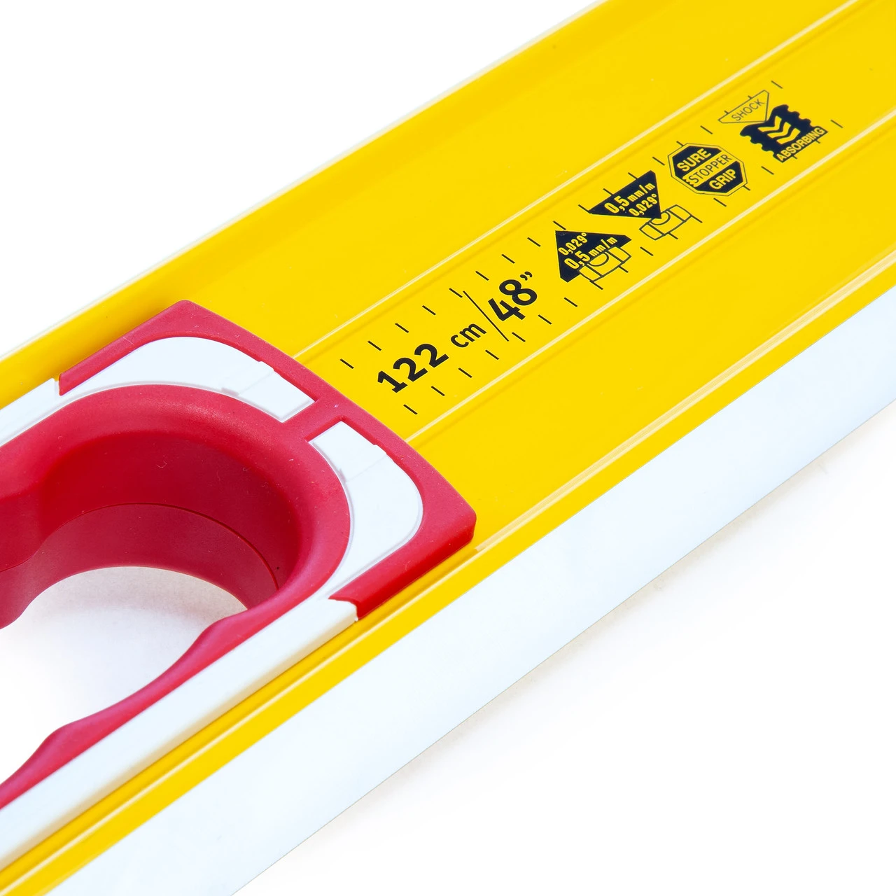 Stabila 1220mm / 48" Spirit Level Type 196-2 3 Vials (15236 / STB196-2-120) 6 Stabila 1220mm / 48" Spirit Level Type 196-2 3 Vials (15236 / STB196-2-120) - Image 4