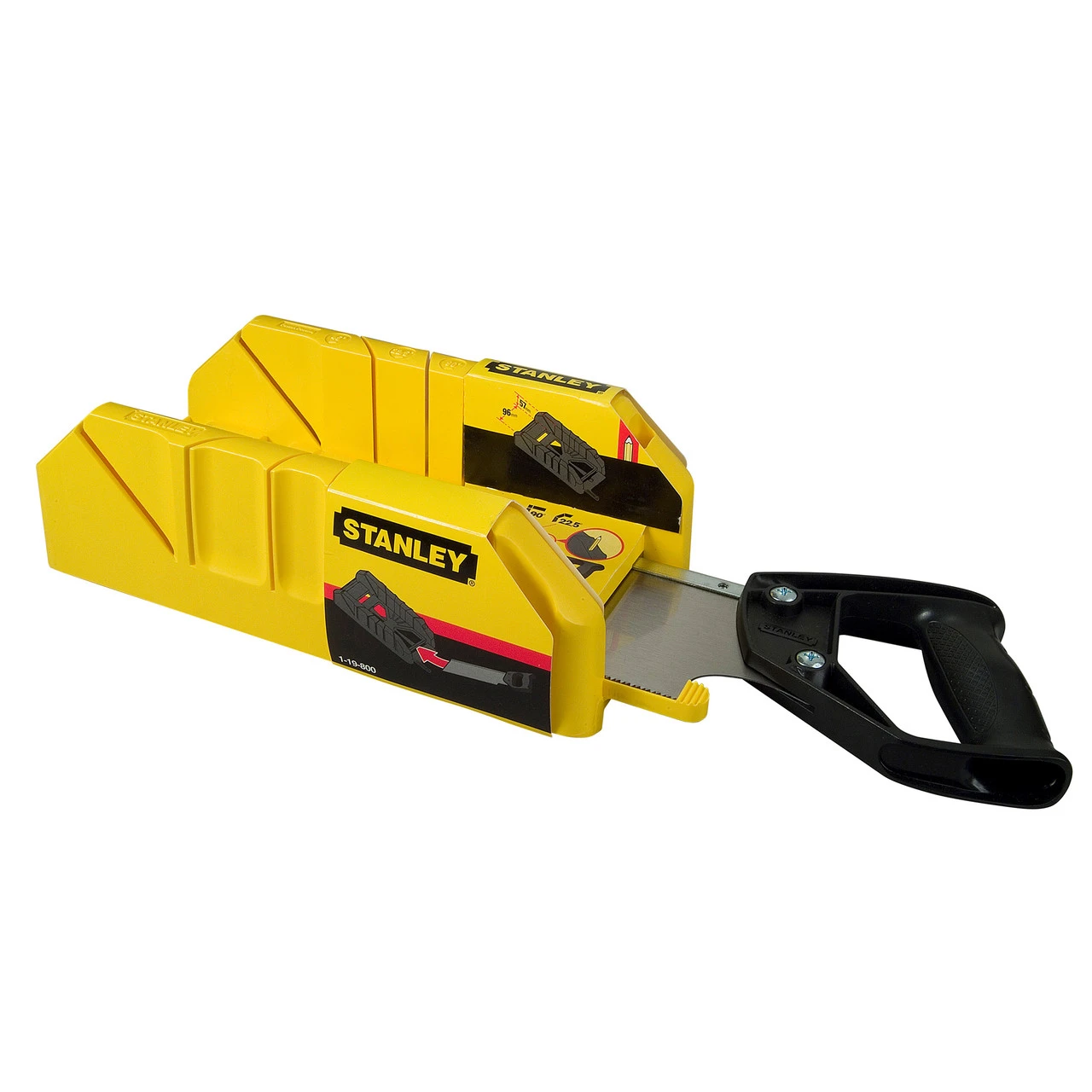 Stanley 1-19-800 Saw Storage Mitre Box With Tenon Saw 300mm (12") 9 Stanley 1-19-800 Saw Storage Mitre Box With Tenon Saw 300mm (12") - Image 7