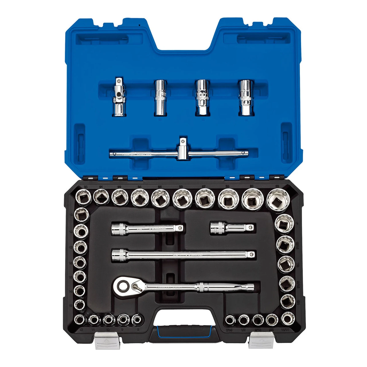 Draper 16467 Combined Socket Set 1/2" Square Drive MM/AF (41 Piece) 3 Draper 16467 Combined Socket Set 1/2" Square Drive MM/AF (41 Piece)