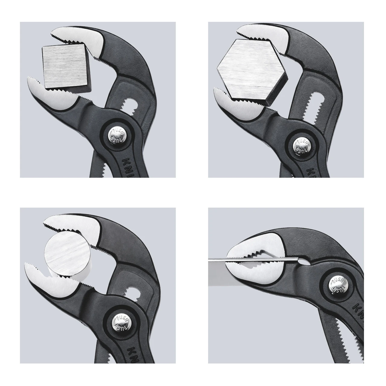 Knipex 8702250SB Cobra Hightech Water Pump Pliers 250mm 6 Knipex 8702250SB Cobra Hightech Water Pump Pliers 250mm - Image 4