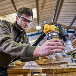 Dewalt D26200 1/4 Inch Compact Fixed Base Router (110V) -Home Tools Store file input 1641986318588 45862.1641986321