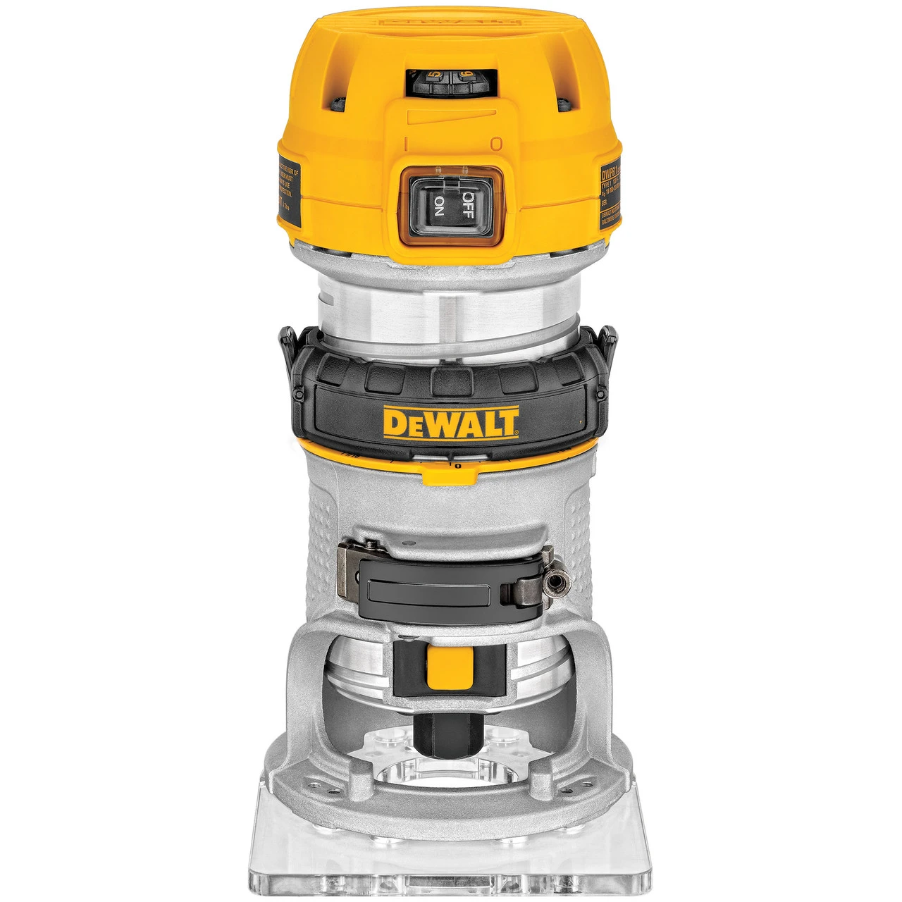 Dewalt D26200 1/4 Inch Compact Fixed Base Router (240V) 4 Dewalt D26200 1/4 Inch Compact Fixed Base Router (240V) - Image 2