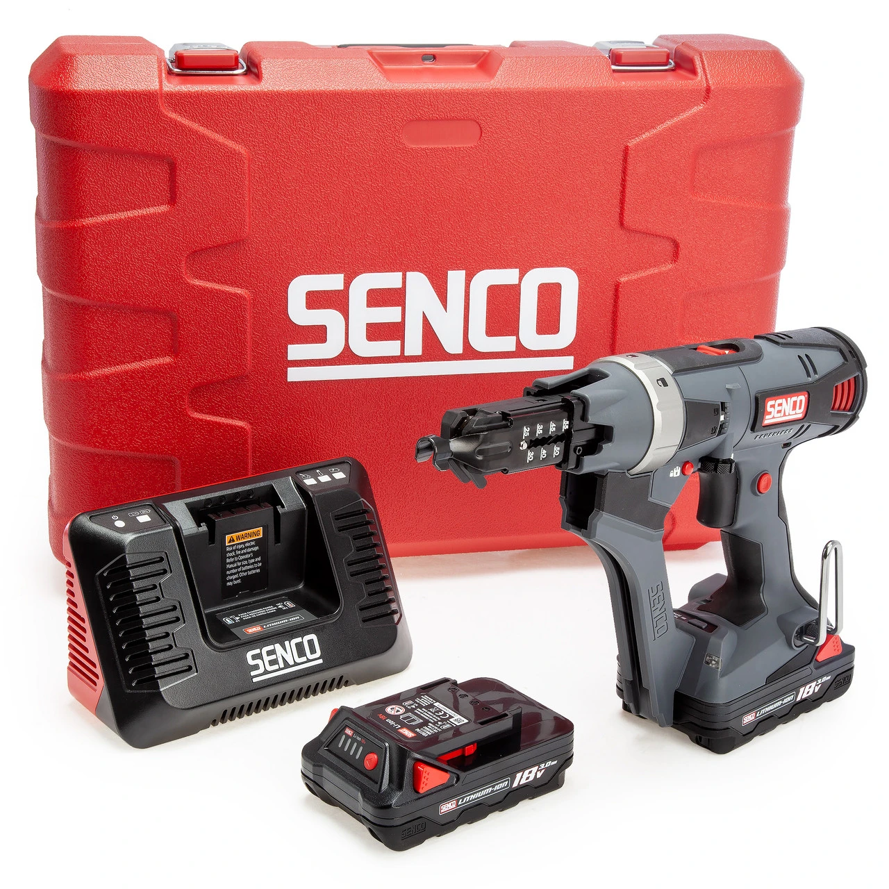 Senco DS522-18V UK Duraspin Brushless Auto-Feed Screwdriver 55mm (2 X 3.0Ah Batteries) 3 Senco DS522-18V UK Duraspin Brushless Auto-Feed Screwdriver 55mm (2 X 3.0Ah Batteries)