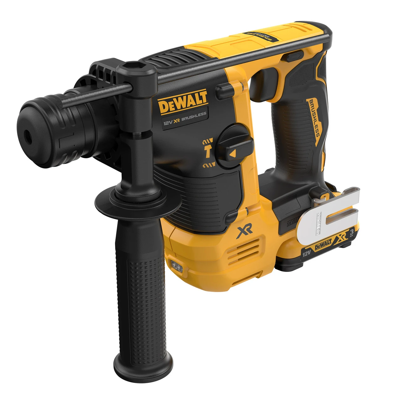 Dewalt DCH072L2 12V XR Brushless SDS Plus Hammer Drill (2 X 3.0Ah Batteries) 6 Dewalt DCH072L2 12V XR Brushless SDS Plus Hammer Drill (2 X 3.0Ah Batteries) - Image 4