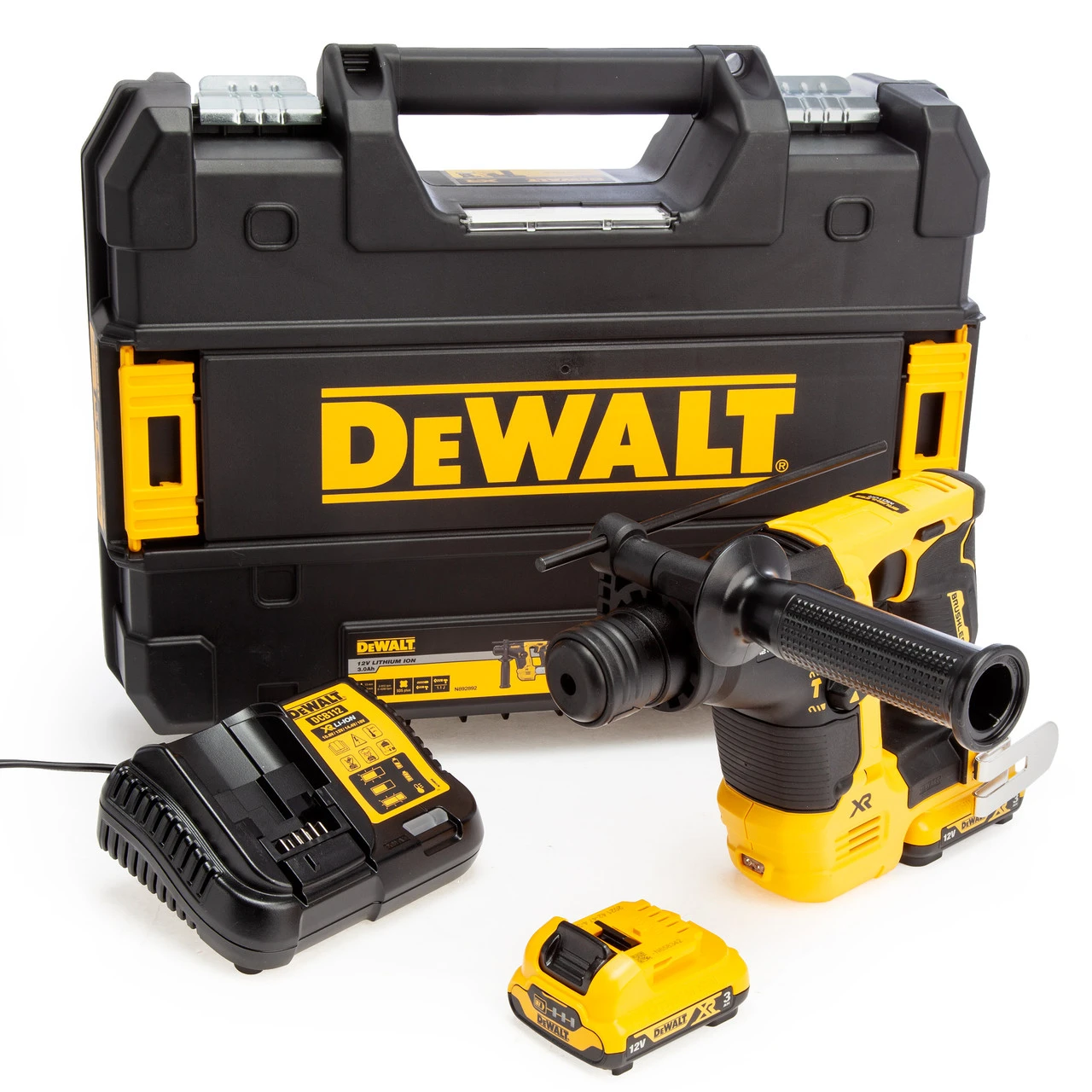 Dewalt DCH072L2 12V XR Brushless SDS Plus Hammer Drill (2 X 3.0Ah Batteries) 3 Dewalt DCH072L2 12V XR Brushless SDS Plus Hammer Drill (2 X 3.0Ah Batteries)
