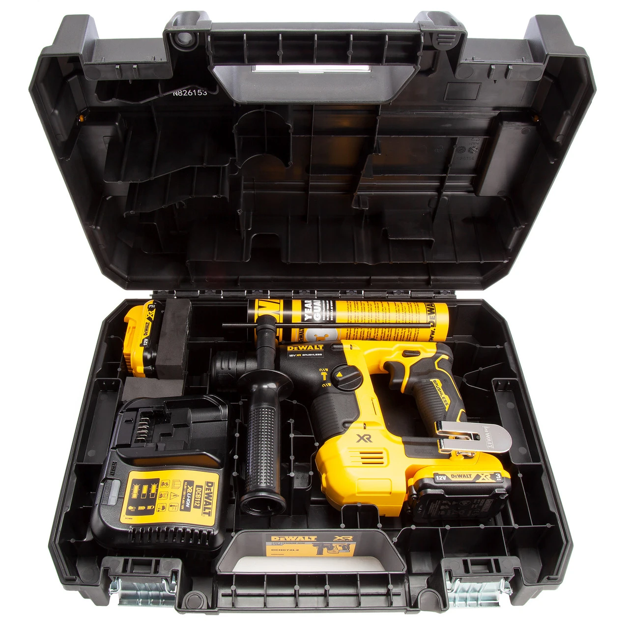 Dewalt DCH072L2 12V XR Brushless SDS Plus Hammer Drill (2 X 3.0Ah Batteries) 5 Dewalt DCH072L2 12V XR Brushless SDS Plus Hammer Drill (2 X 3.0Ah Batteries) - Image 3