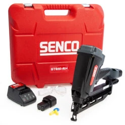 Senco GT65I-RH 9VS7001N Cordless Gas Angled Finish Nailer 16Ga (2 X 2.5Ah Batteries)