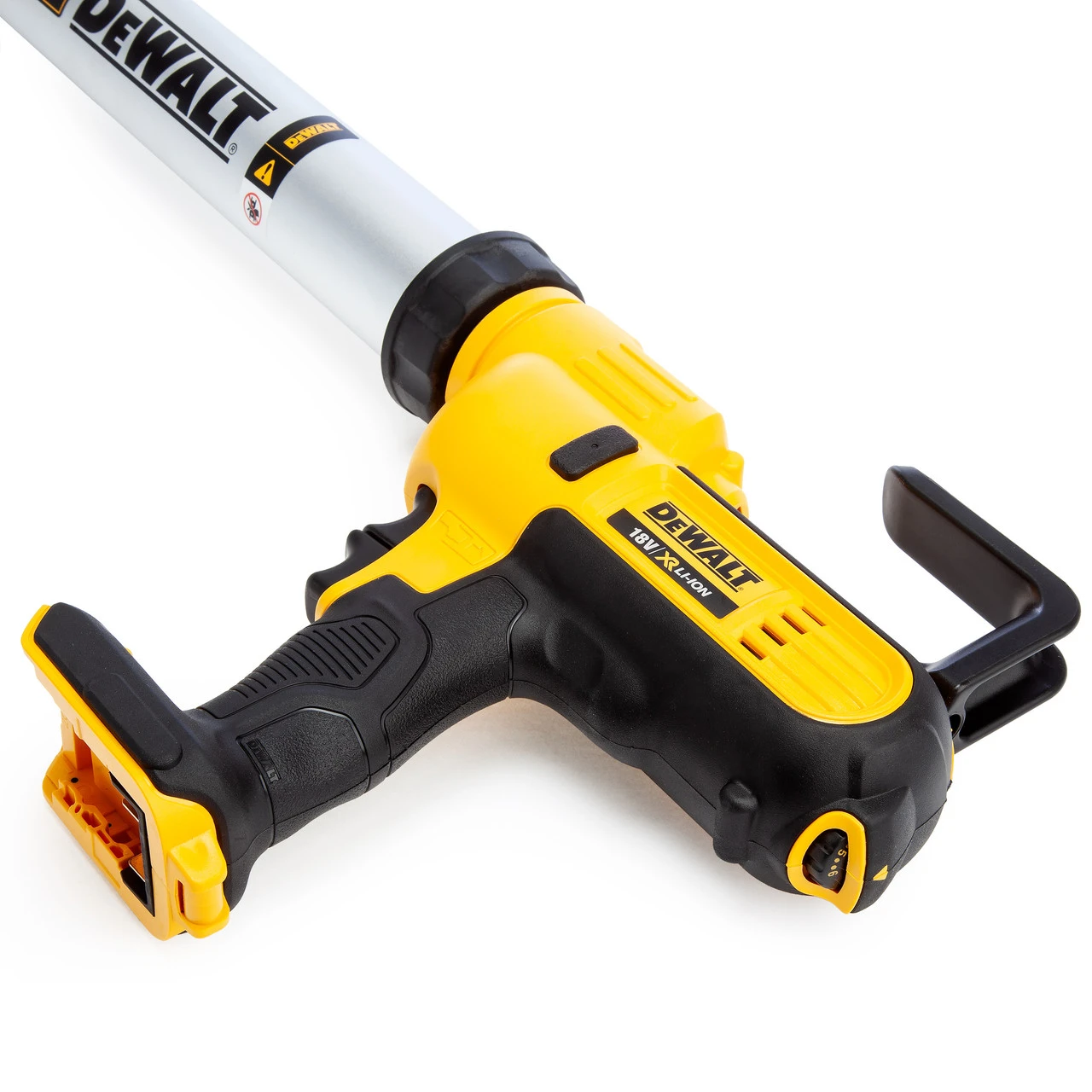 Dewalt DCE581N 18V Caulk Gun 300ml - 600ml (Body Only) 5 Dewalt DCE581N 18V Caulk Gun 300ml - 600ml (Body Only) - Image 3