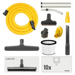 V-TUF STACKVAC Syncro M Class Wet & Dry Dust Extractor 30L (240V) - New Health & Safety Version -Home Tools Store file input 1650465750979 57738.1650465752