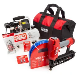 Senco AC4504 Low Noise Compressor And 16Ga Nailer Kit (240V)