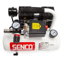 Senco AC4504 Low Noise Compressor And 16Ga Nailer Kit (240V) -Home Tools Store file input 1655218598062 61342.1655218600