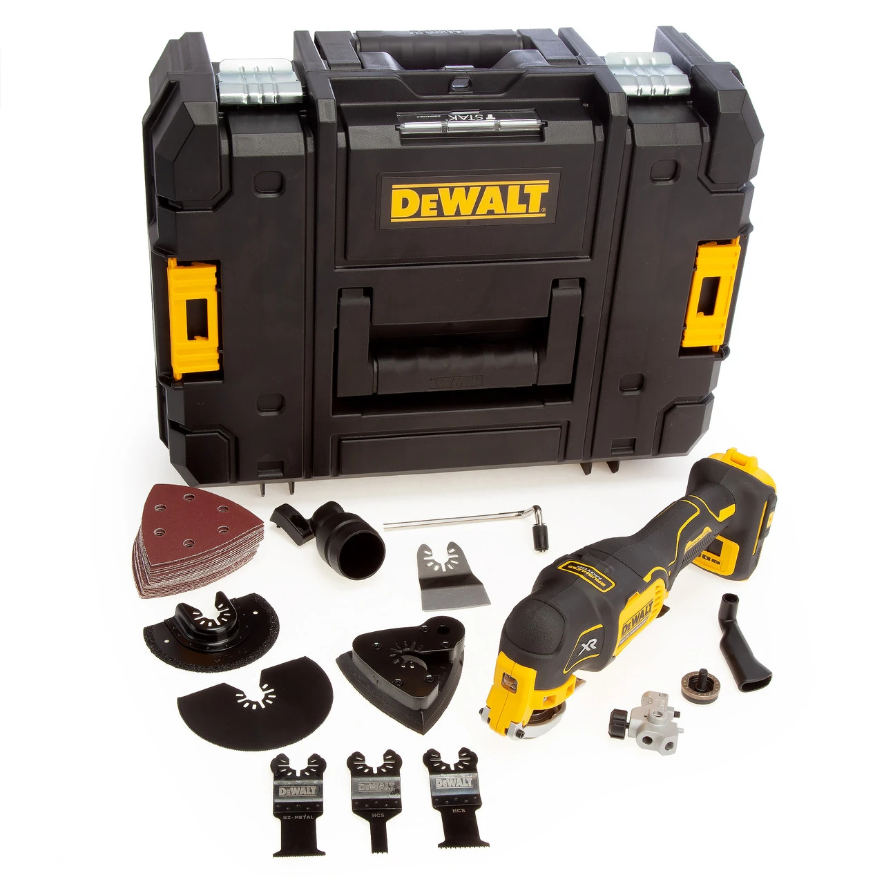 Dewalt DCS356NT 18V XR Brushless Oscillating Multi Tool With 35 Accessories (Body Only) 3 Dewalt DCS356NT 18V XR Brushless Oscillating Multi Tool With 35 Accessories (Body Only)
