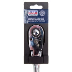Sealey AK662F Flexi-Head Ratchet Wrench With Pear-Head & Flip Reverse 1/2"Sq Drive 445mm -Home Tools Store file input 1661961463080 35460.1661961465