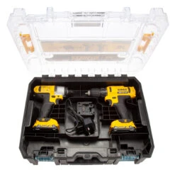 Dewalt DCK211D2T 12V Twin Pack - DCD710 Drill Driver + DCF815 Impact Driver (2 X 2.0Ah Batteries) -Home Tools Store file input 1664883448123 71888.1664883450