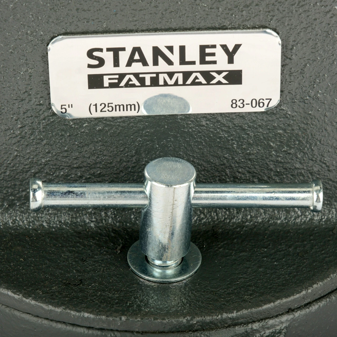 Stanley 1-83-067 MaxSteel Heavy Duty Engineers Bench Vice 5 Inch / 125mm 9 Stanley 1-83-067 MaxSteel Heavy Duty Engineers Bench Vice 5 Inch / 125mm - Image 7