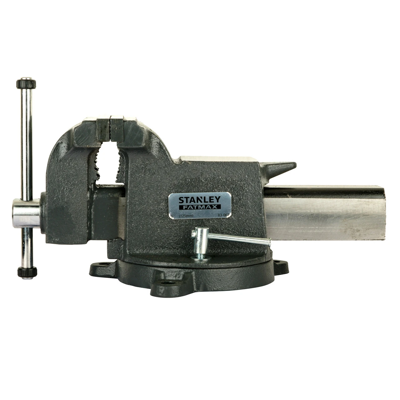 Stanley 1-83-067 MaxSteel Heavy Duty Engineers Bench Vice 5 Inch / 125mm 10 Stanley 1-83-067 MaxSteel Heavy Duty Engineers Bench Vice 5 Inch / 125mm - Image 8