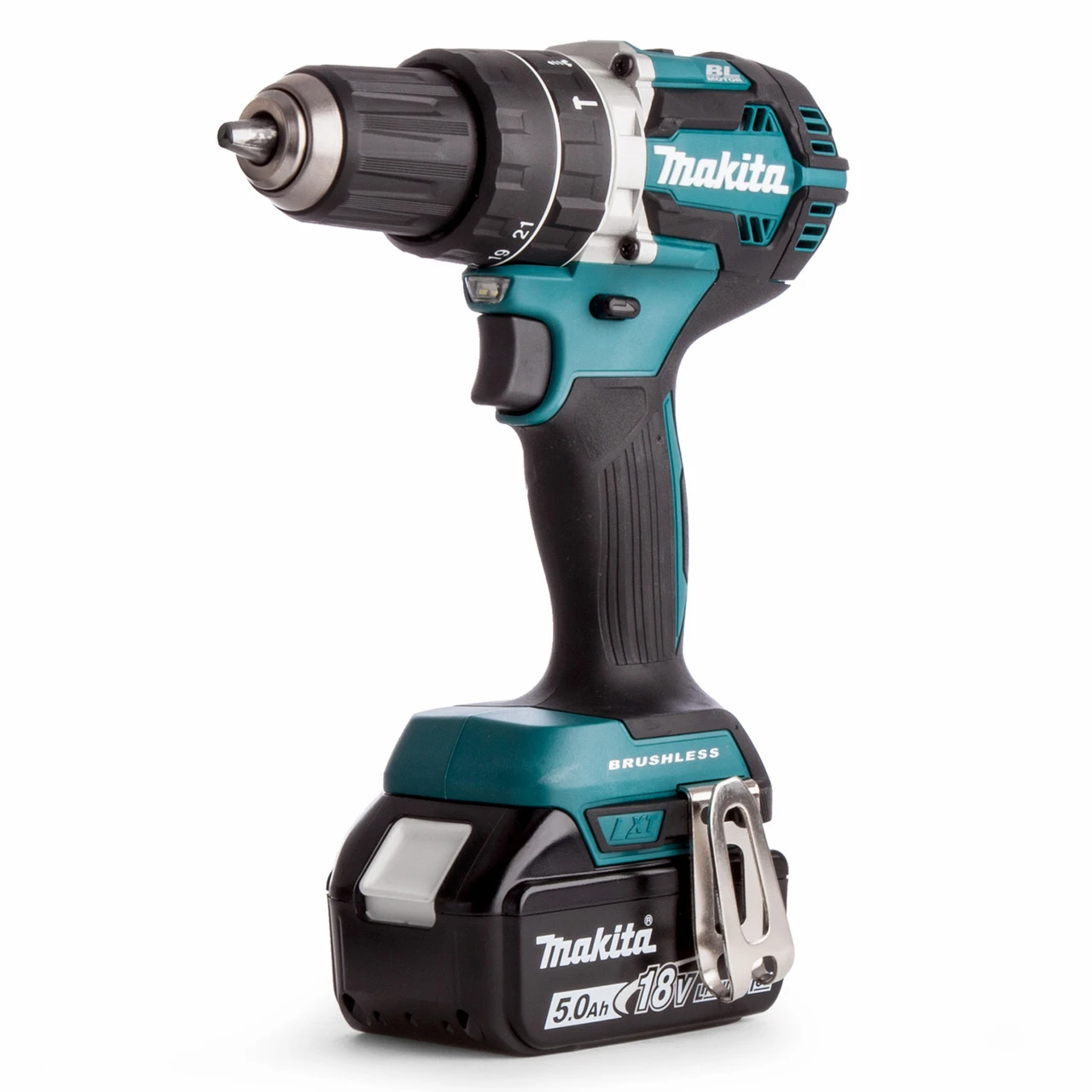 Makita DLX2202TJ1 50th Anniversary 18V LXT Brushless Combo Kit (2 X 5.0Ah Batteries) In MakPac Case 4 Makita DLX2202TJ1 50th Anniversary 18V LXT Brushless Combo Kit (2 X 5.0Ah Batteries) In MakPac Case - Image 2