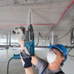 Bosch GBH220D SDS+ Rotary Hammer 2kg In Case With 3 Drills (240V) -Home Tools Store file input 1668009619651 22588.1673628734