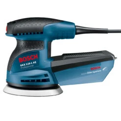 Bosch GEX 125-1 AE Professional Random Orbit Sander In Case (240V) -Home Tools Store file input 1676470378982 88760.1676470382