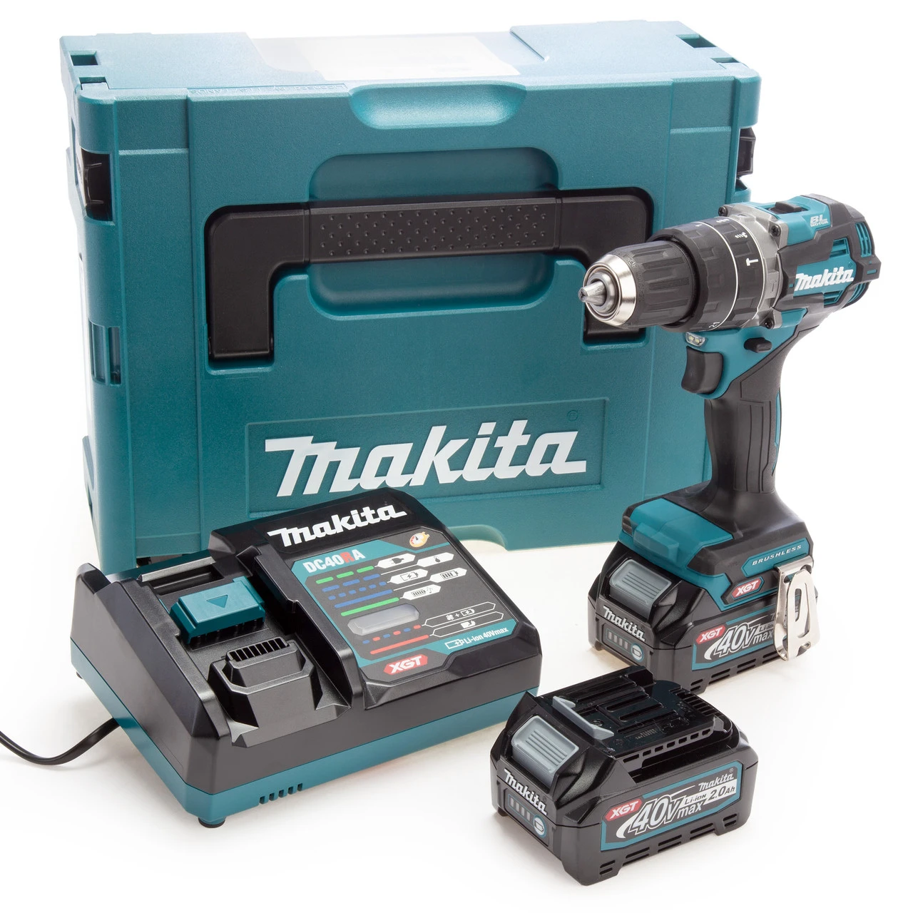 Makita HP002GA202 40Vmax XGT Combi Drill (2 X 2.0Ah Batteries) 3 Makita HP002GA202 40Vmax XGT Combi Drill (2 X 2.0Ah Batteries)