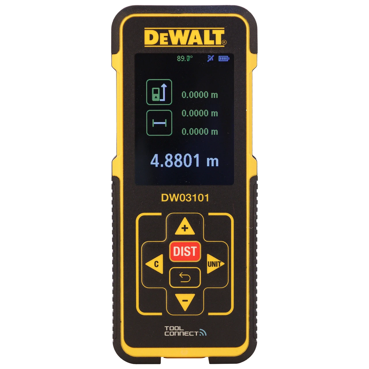 Dewalt DW03101 Laser Distance Measure With Bluetooth 100 Metres 4 Dewalt DW03101 Laser Distance Measure With Bluetooth 100 Metres - Image 2