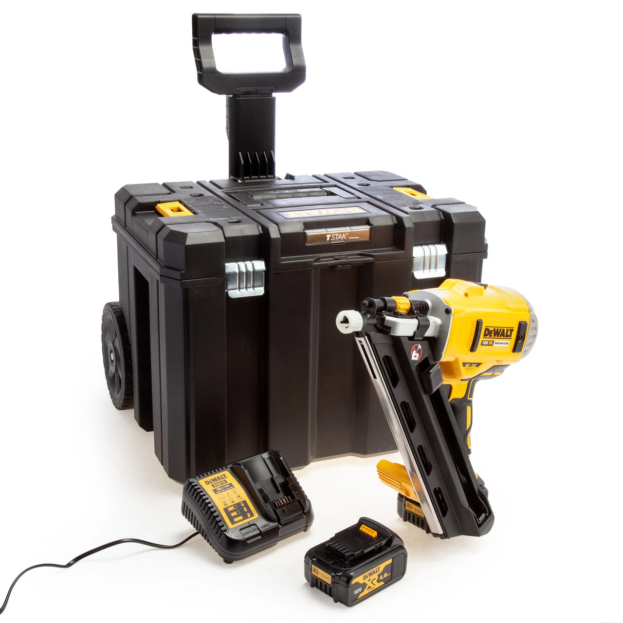 Dewalt DCN692M2T 18V XR Framing Nailer (2 X 4.0Ah Batteries) In TSTAK Rolling Case 3 Dewalt DCN692M2T 18V XR Framing Nailer (2 X 4.0Ah Batteries) In TSTAK Rolling Case