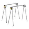 Stanley STST81337-1 Folding Metal Sawhorse Twin Pack 450kg Capacity