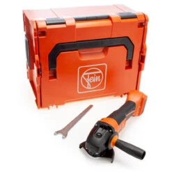 Fein CCG 18-115-10 PD AS 18V AMPShare 115mm Angle Grinder (Body Only) In L-Boxx